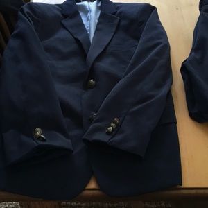 Boys suit size 14 Navy